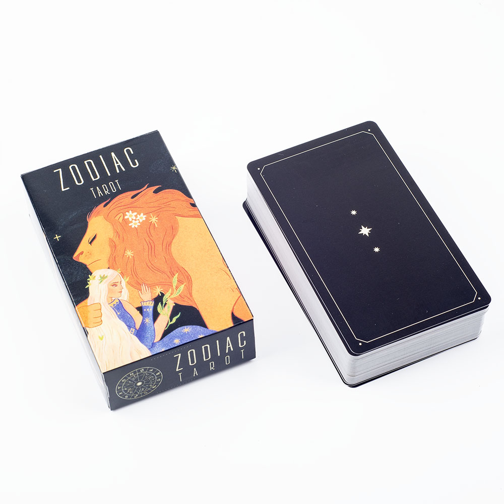 Board Game Life - 10.3x6cm Zodiac Tarot Cards for Fortune
