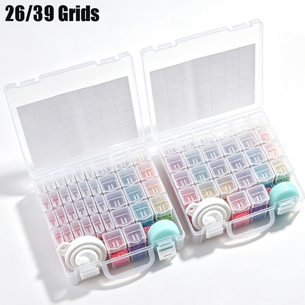 Token Tray Organizer - 1pc 26/39 Slots Plastic Storage Box,