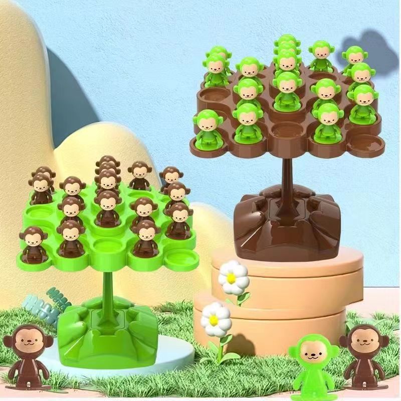 Board Game Anak - Monkey Balance Tree Focus Balance Training