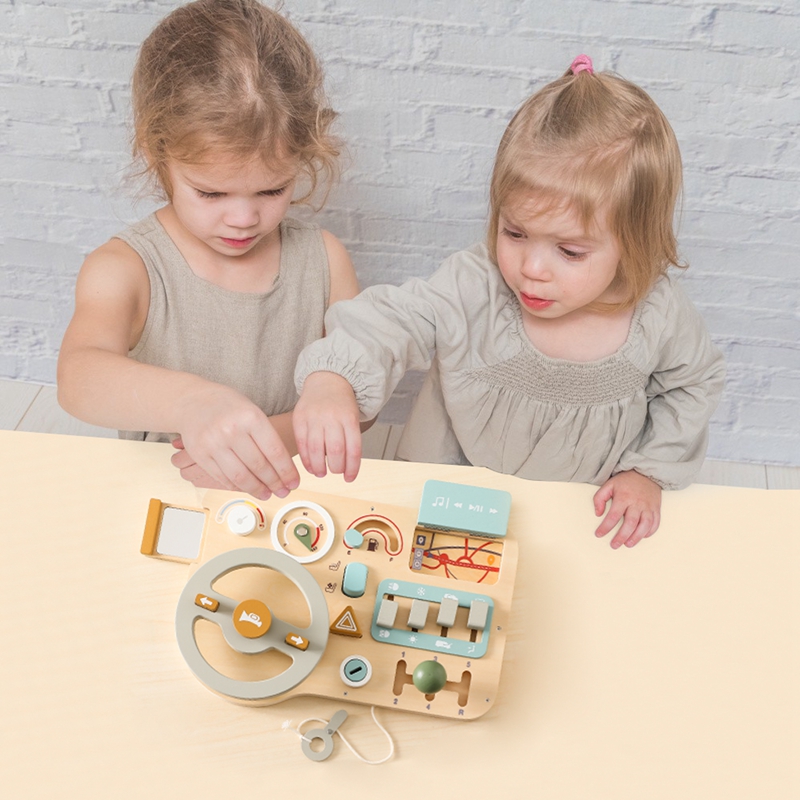 Kids Montessori Toys Car Busy  - đánh giá và giá Board Game Anak