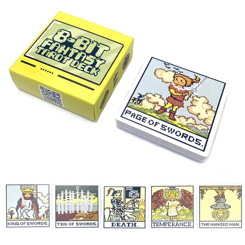 8 Bit Fantasy Tarot Deck Card  - đánh giá và giá Board Game Life