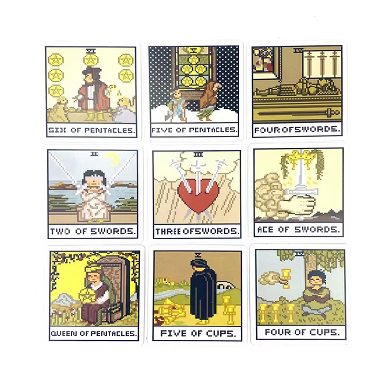 8 Bit Fantasy Tarot Deck Card  - đánh giá và giá Board Game Life