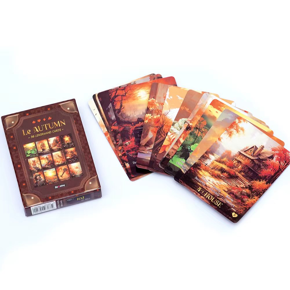 Lenormand Tarot Deck Le Autumn - đánh giá và giá Board Game Life
