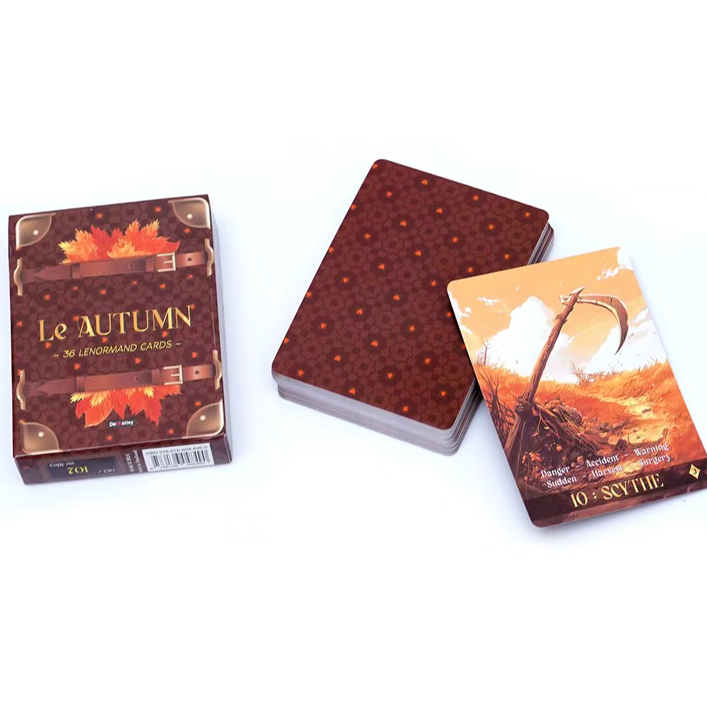 Lenormand Tarot Deck Le Autumn - đánh giá và giá Board Game Life