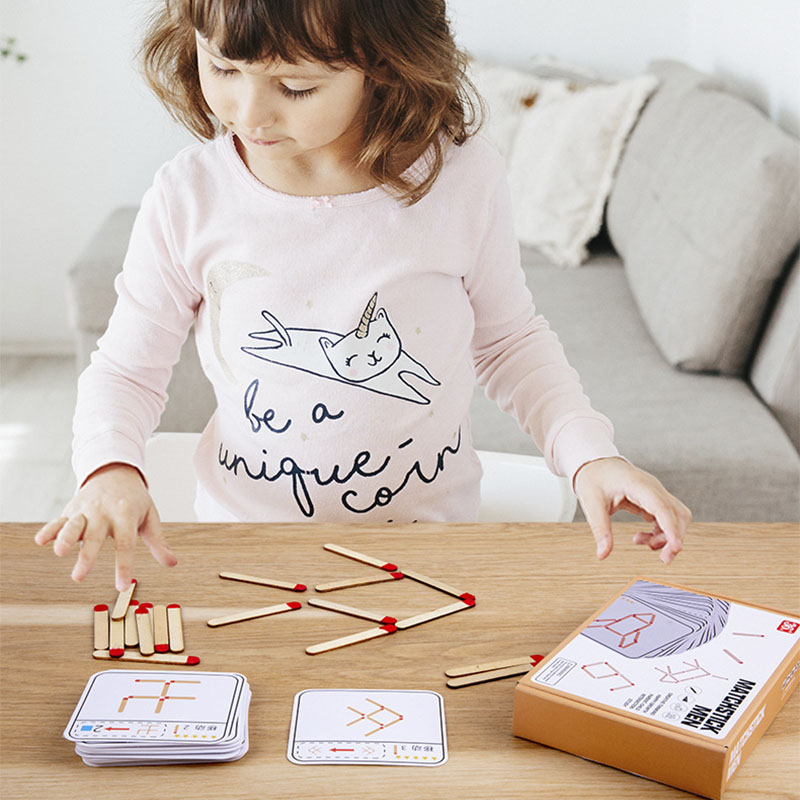 Montessori Matches Puzzles Gam - đánh giá và giá Board Game Anak