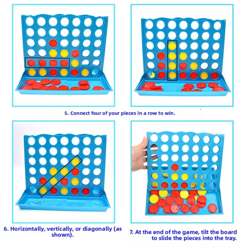 3D Four-in-a-Row Board Game fo - đánh giá và giá Board Game Anak