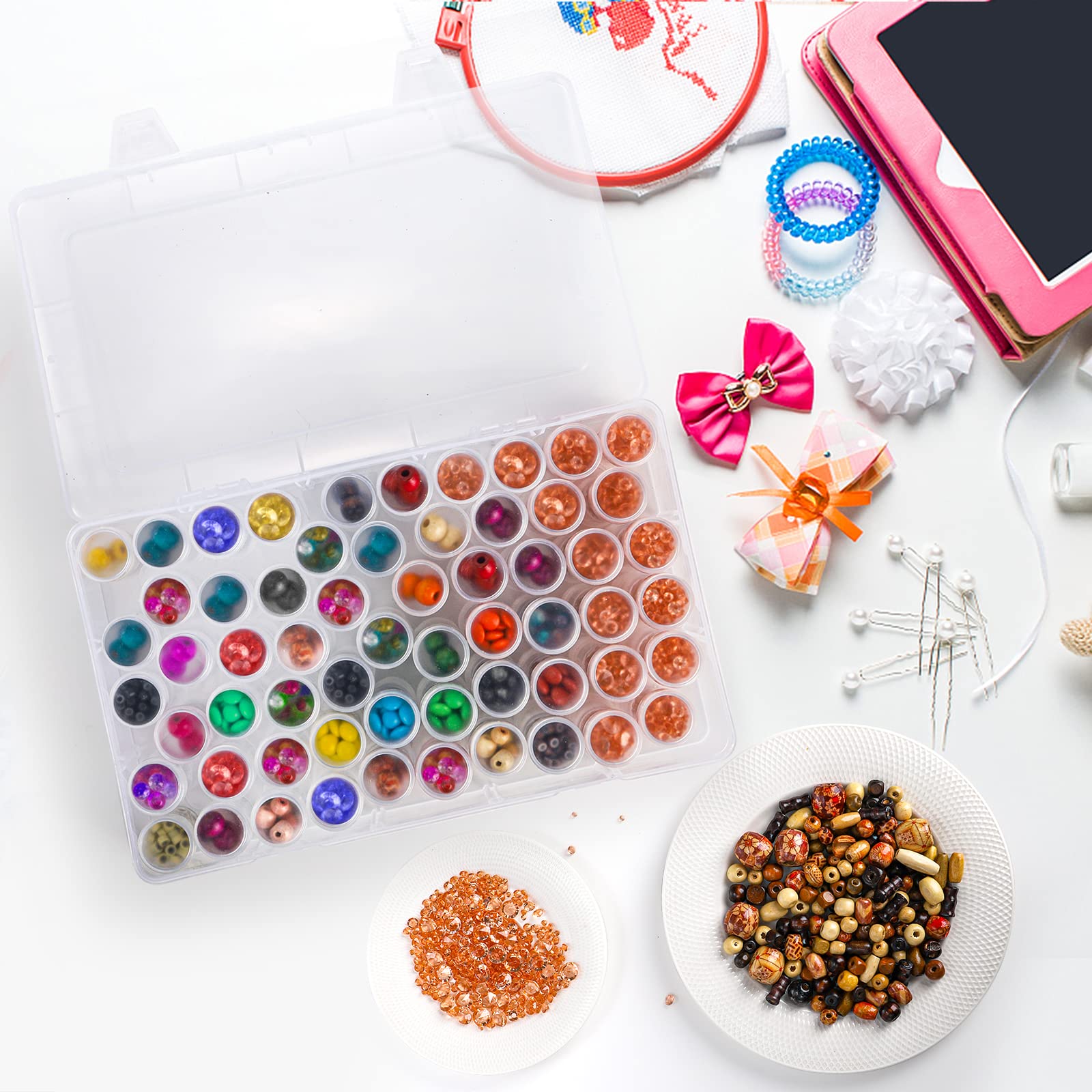 1pc 24/30//38/60 Slots Plastic - đánh giá và giá Token Tray Organizer