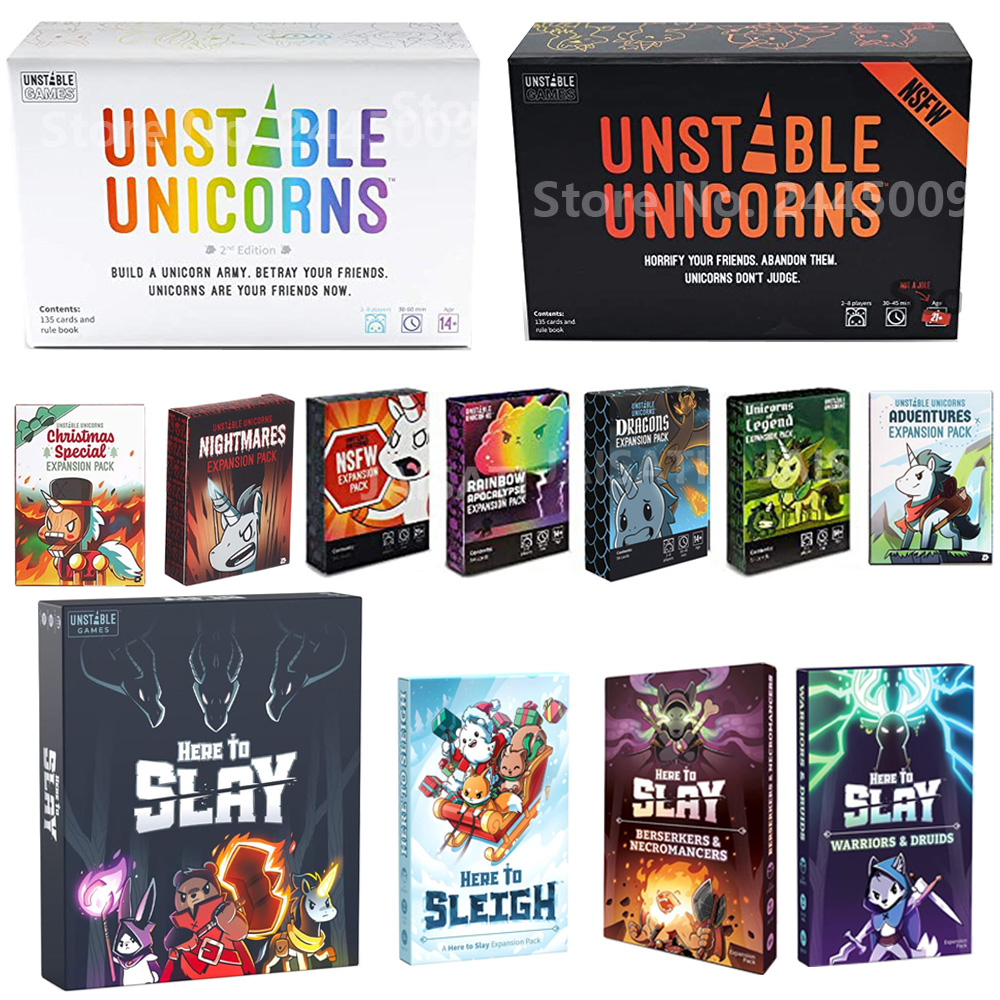 Unicorns card game Christmas S - đánh giá và giá Board Game Zombie