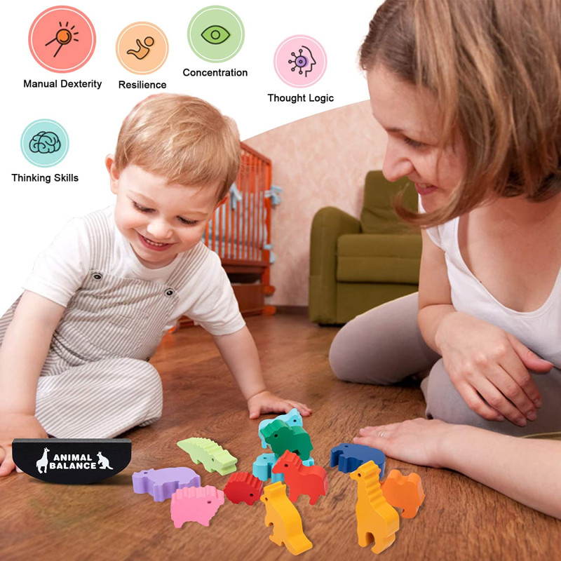 New Children Montessori Wooden - đánh giá và giá Board Game Anak