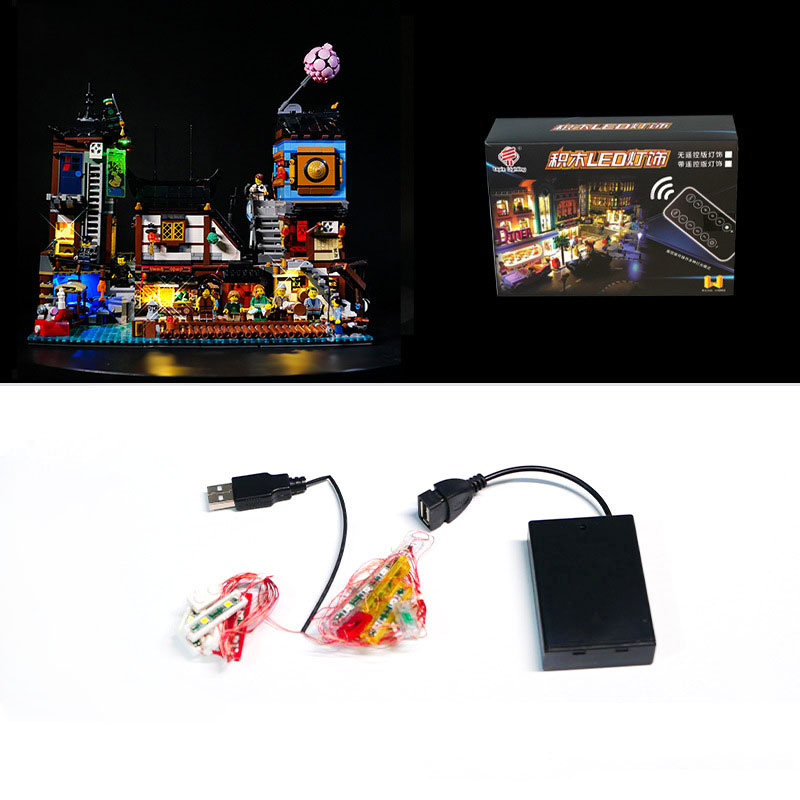LED Light Kit For LEGO 70657 N - đánh giá và giá Lego Set City
