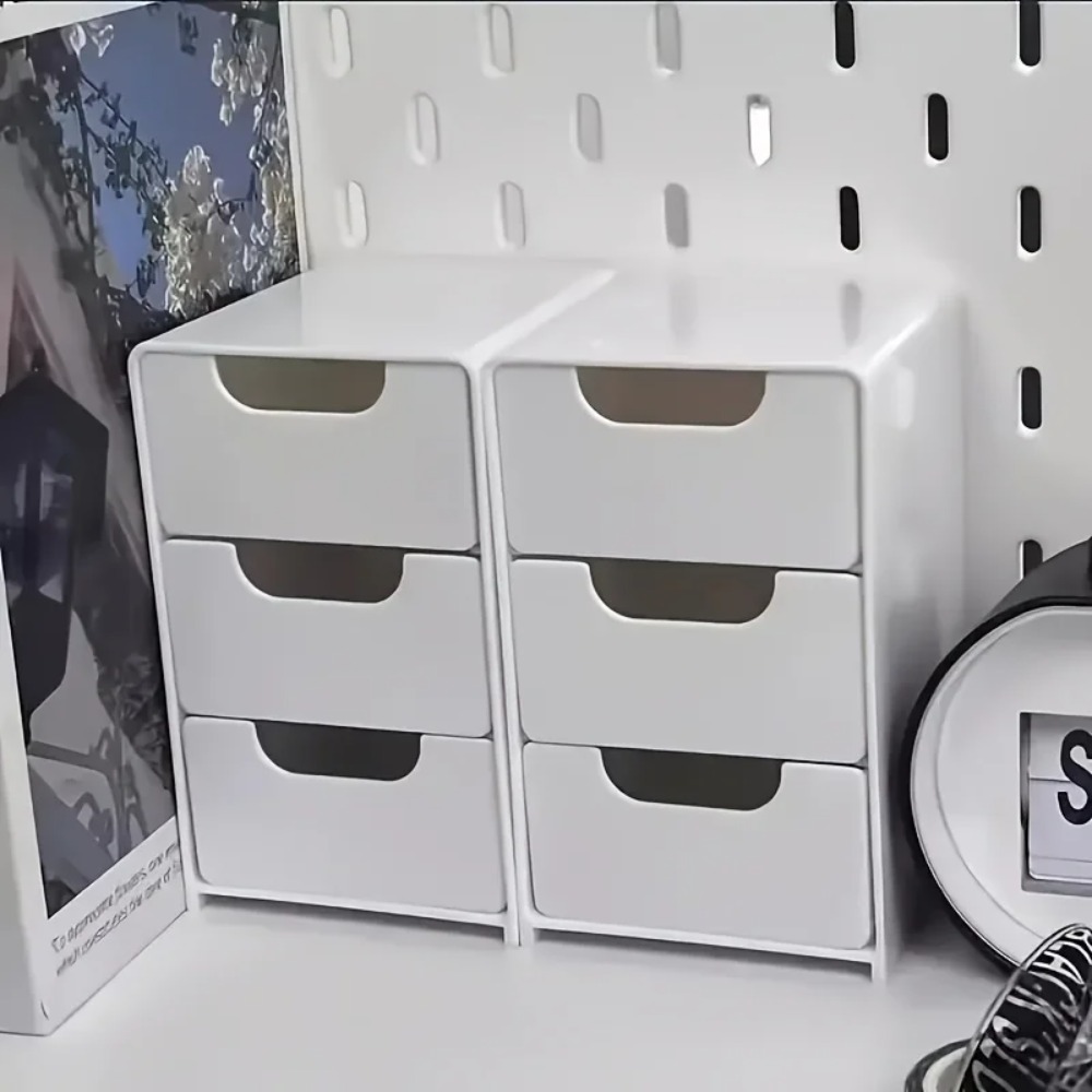 Chic 3-Tier Desk Organizer wit - đánh giá và giá Token Tray Organizer