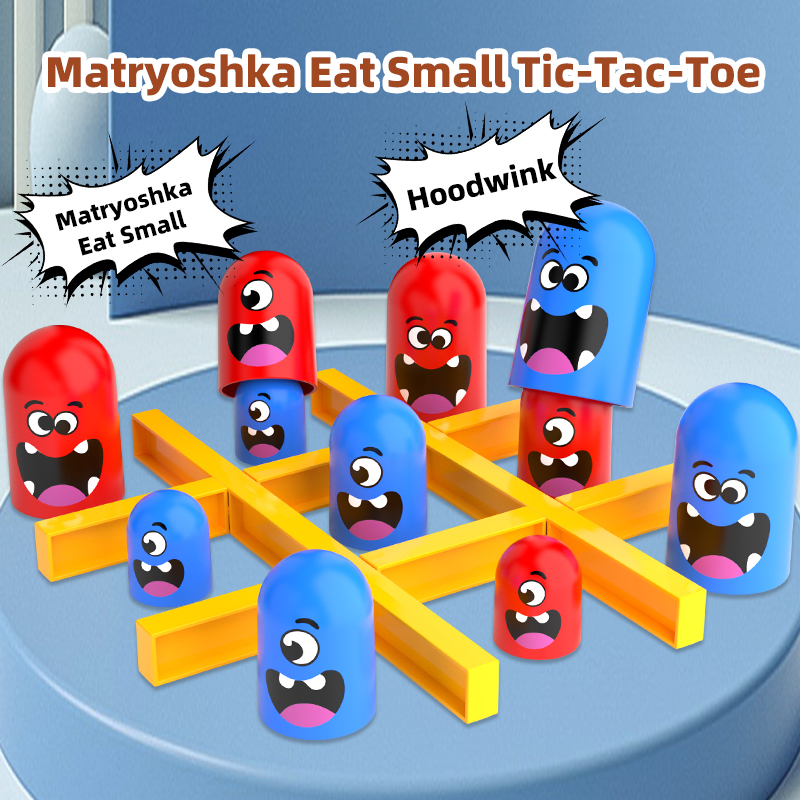 Tic-Tac-Toe Eat-and-Be-Sized S - đánh giá và giá Board Game Anak
