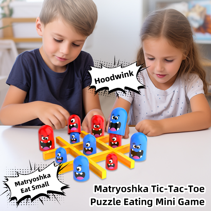 Tic-Tac-Toe Eat-and-Be-Sized S - đánh giá và giá Board Game Anak