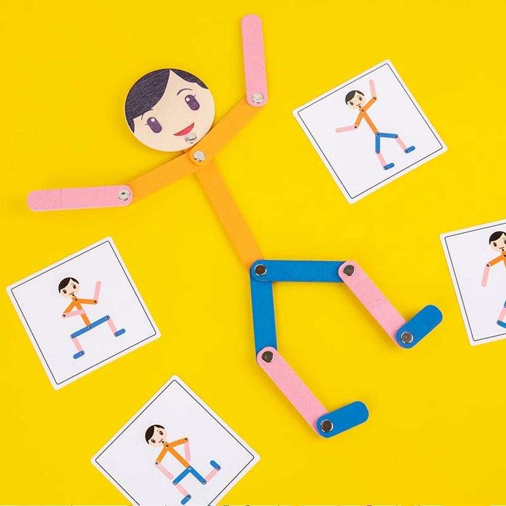 Sport Wooden Man Material DIY  - đánh giá và giá Board Game Anak