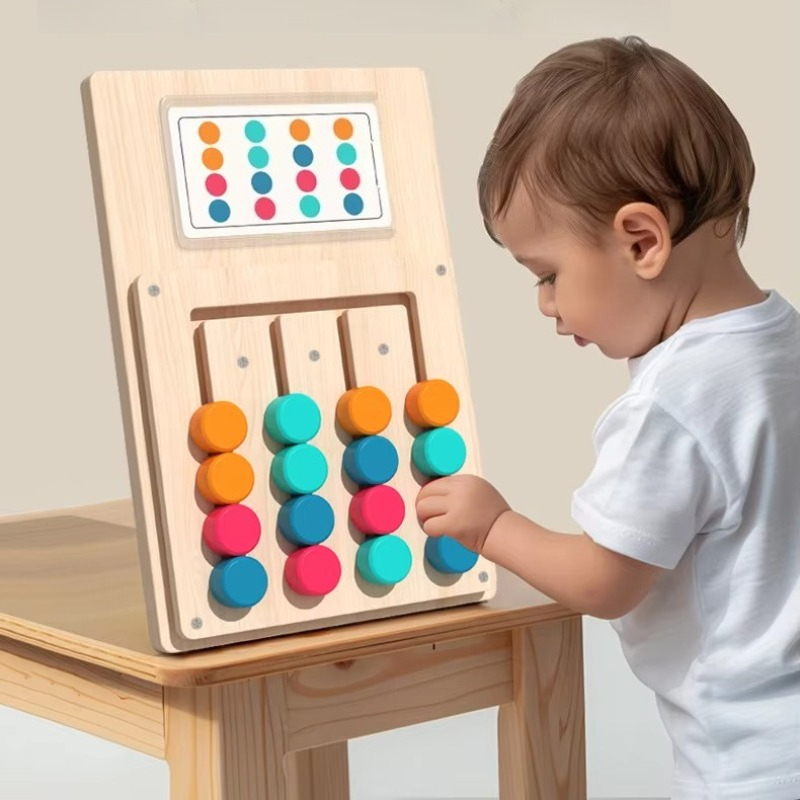 Kids Montessori Color Shape Ma - đánh giá và giá Board Game Anak