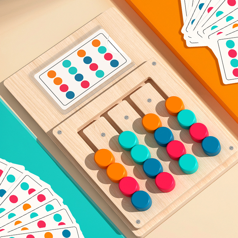 Kids Montessori Color Shape Ma - đánh giá và giá Board Game Anak
